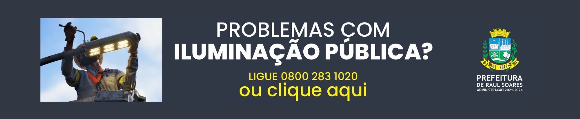 Problemas com Iluminao Pblica